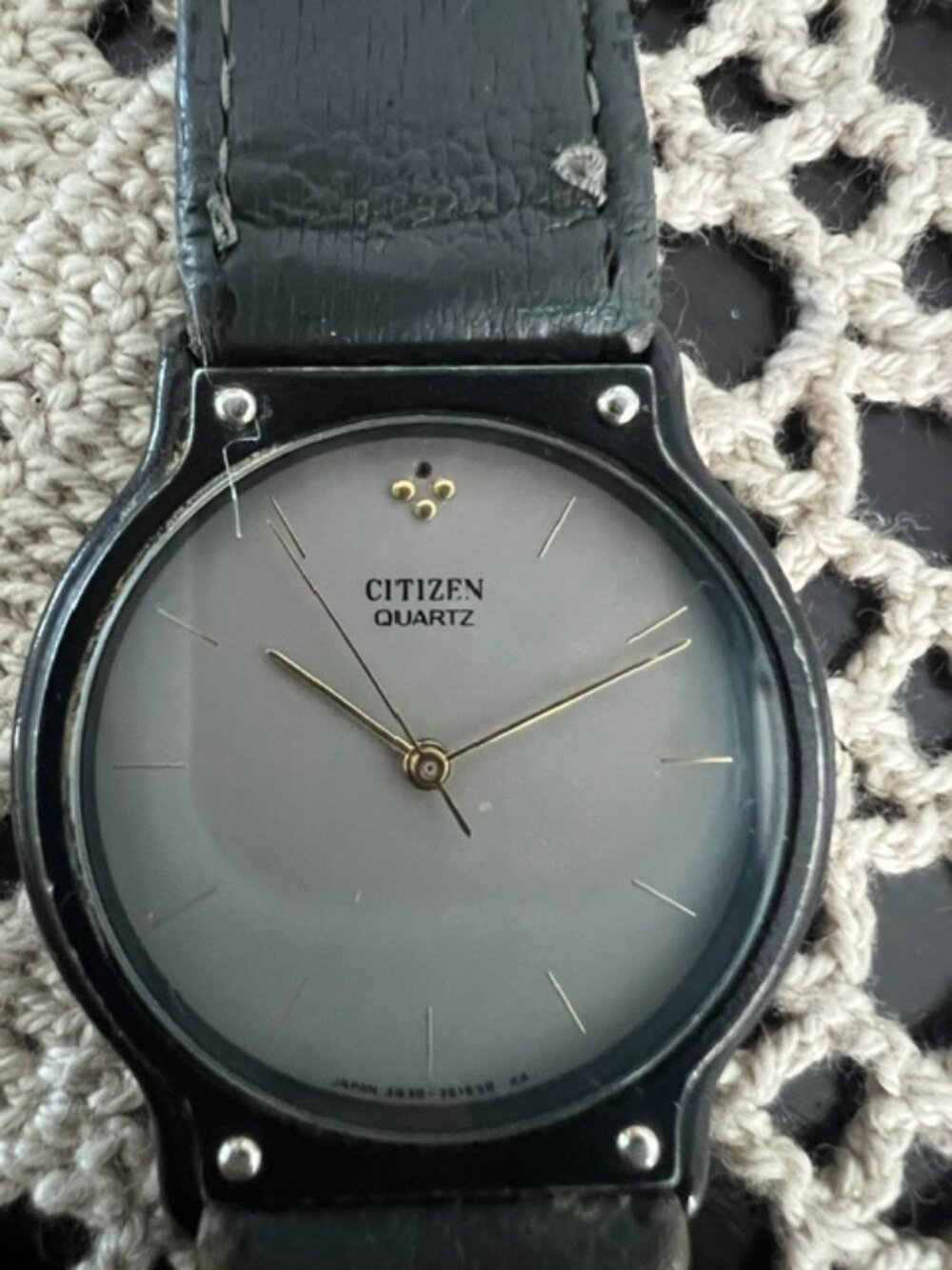VTG Citizen Watch Grey Strap 5090393 - New Battery